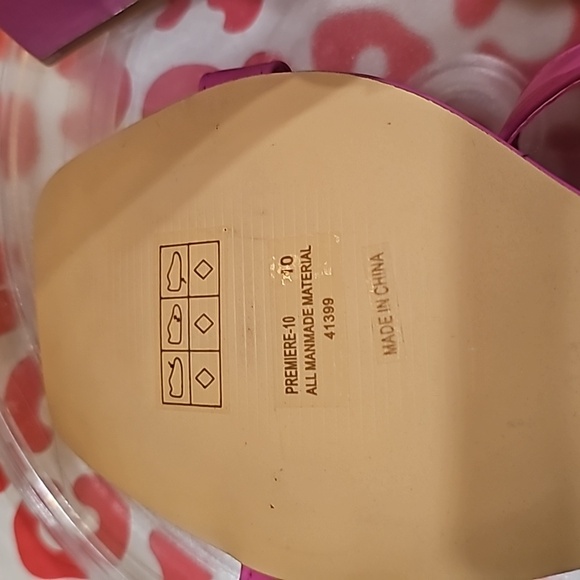 A BamBoo Like New Pink Heels size 10 - Picture 9 of 9